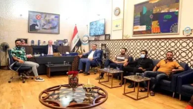 نقيب الفنانين العراقيين يلتقي موسى و اللجنة التنظيمية لمهرجان بغداد الدولي للمسرح في دورته الثالثة