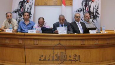 الجلسة الفكرية الأولى في مهاجات التجريبي في دورته الثلاثين